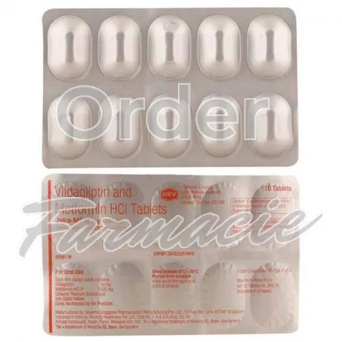 vidagliptină + metformin fără prescripție medicală