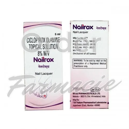 lac de unghii nailrox fără prescripție medicală