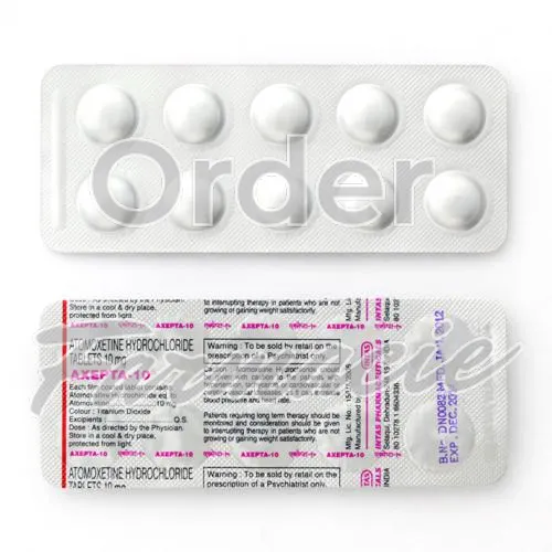 atomoxetină fără prescripție medicală